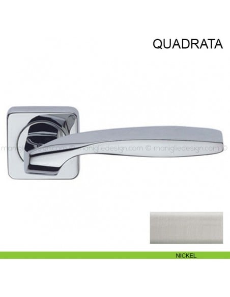 Maniglia per porta Quadrata Pasini nikel satinato