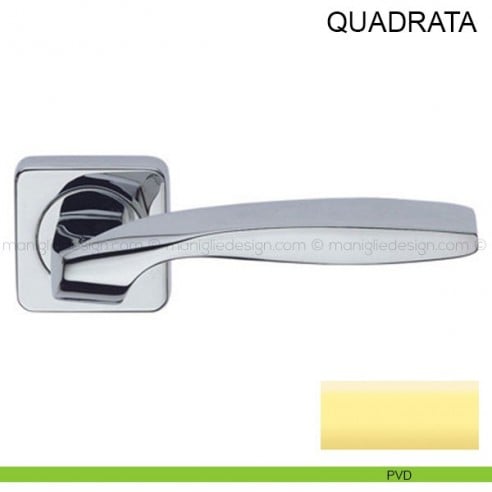 Maniglia per porta Quadrata Pasini PVD