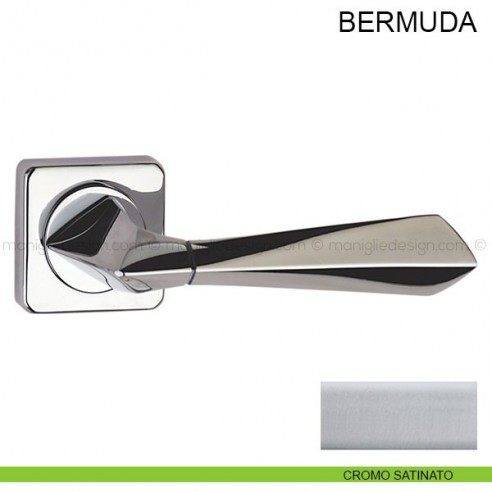 Maniglia per porta Bermuda Pasini cromo satinato