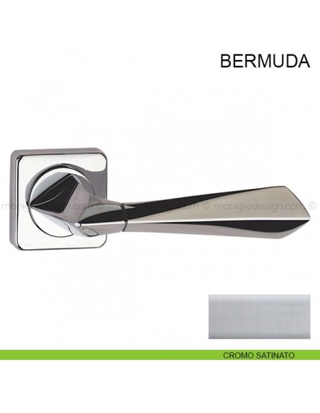 Maniglia per porta Bermuda Pasini cromo satinato