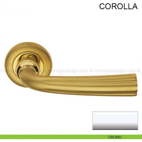 Maniglia per porta Corolla Pasini cromo lucido