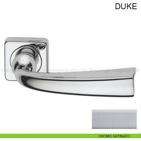 Maniglia per porta Duke Pasini cromo satinato