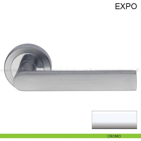 Maniglia per porta Expo Pasini cromo lucido
