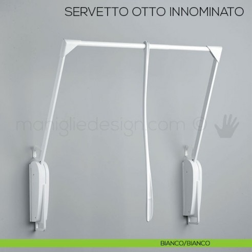Servetto Otto Innominato per cabina armadio bianco-bianco