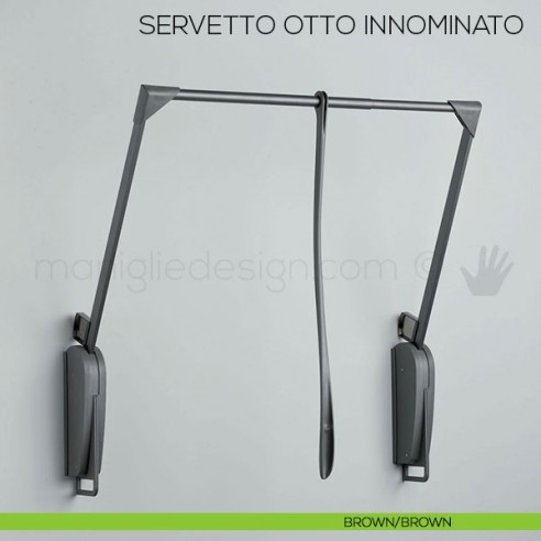 Servetto Otto Innominato per cabina armadio brown-brown