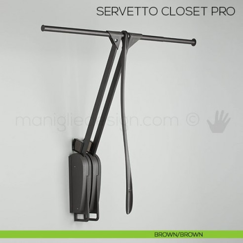 Servetto Otto Closet Pro per cabina armadio brown-brown