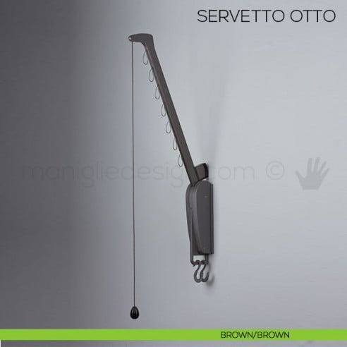 Servetto Otto per cabina armadio nero