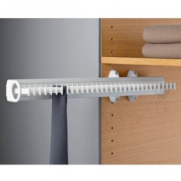 Portacravatte estraibile Servetto per armadio 32 ganci