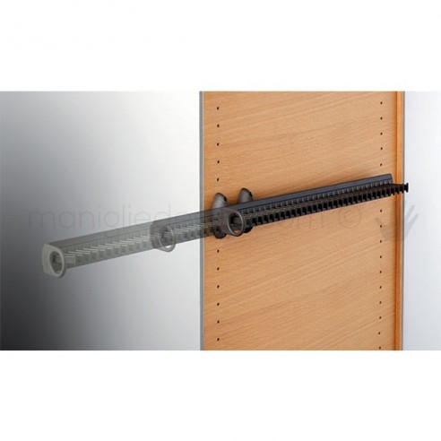 Portacravatte estraibile Servetto per armadio 32 ganci