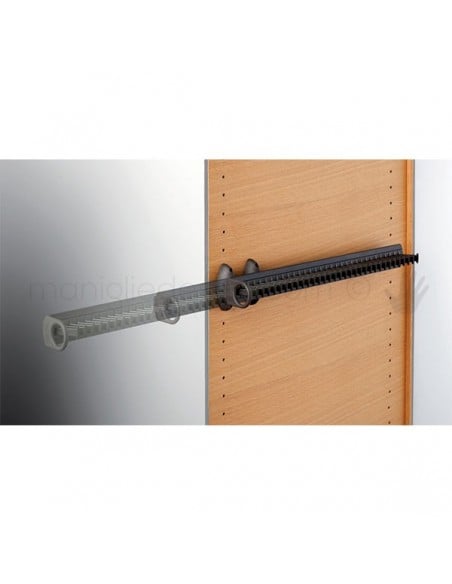 Portacravatte estraibile Servetto per armadio 32 ganci