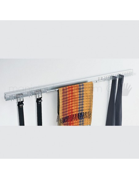 Portacravatte fisso polifunzionale Servetto per armadio