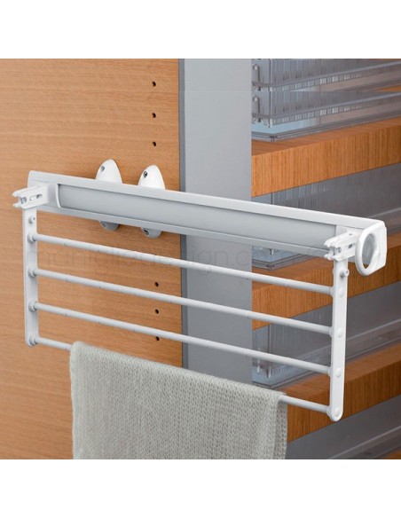 Cestello estraibile pieghevole Servetto per armadio