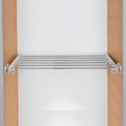 Portapantaloni estensibile estraiblle Servetto Twin per armadio 2
