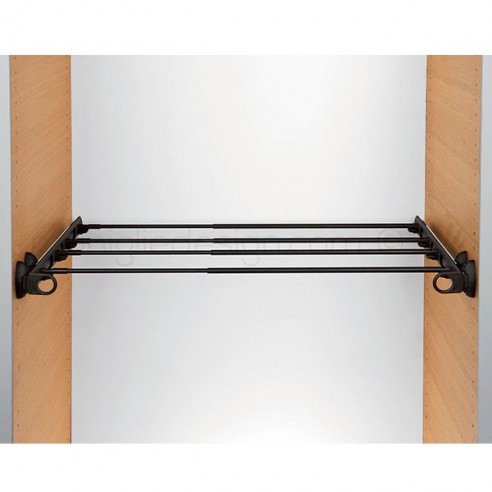 Plus estensibile estraiblle Servetto Twin per armadio brown brown