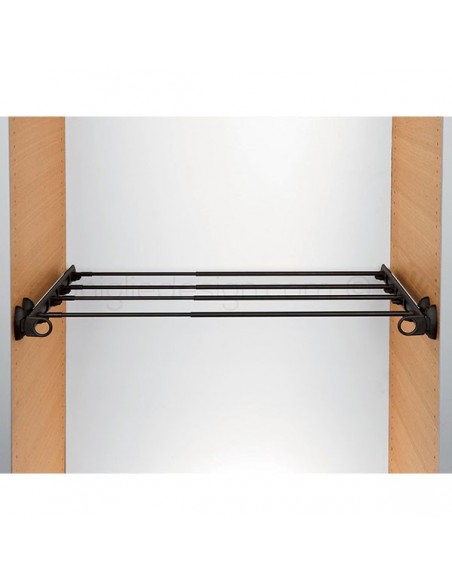 Plus estensibile estraiblle Servetto Twin per armadio brown brown