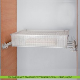 Cassetto con coperchio con telaio Plus Servetto Roomy per armadio 2