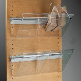 Portascarpe a muro Servetto Wall con 2 vaschette