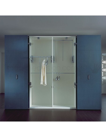 Sistema complanare per armadio Servetto Motion-V V3 disegno