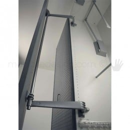 Sistema complanare per armadio Servetto Motion-V V3 disegno 2