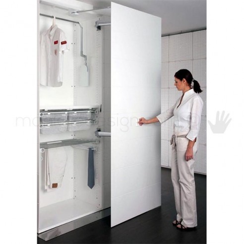 Sistema complanare per armadio Servetto Motion-V V3 disegno