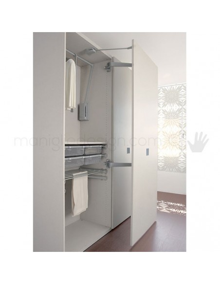 Sistema complanare per armadio Servetto Motion-V V3 disegno