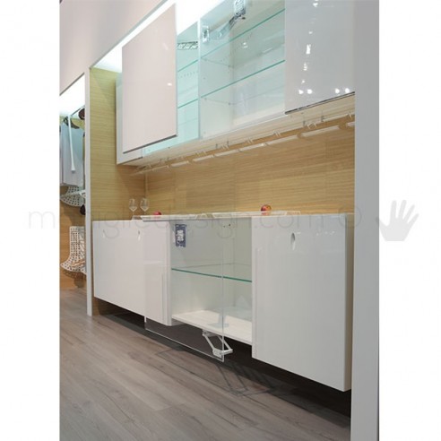 Sistema complanare per sportello Servetto Motion-V VS0