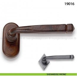 Maniglia  in ferro per finestra martellina dk Metal Style 19016 2