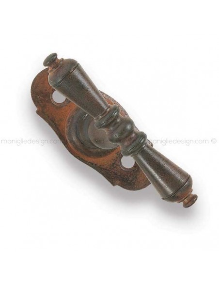 Maniglia in ferro per finestra martellina Metal Style 19094