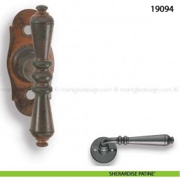 Maniglia in ferro per finestra martellina Metal Style 19094 2