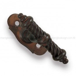 Maniglia in ferro per finestra martellina Metal Style 19098