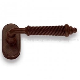 Maniglia in ferro per finestra martellina dk Metal Style 19099