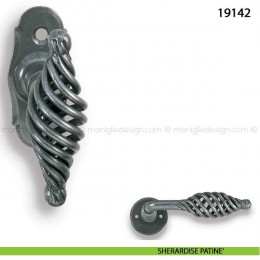 Maniglia in ferro per finestra martellina Metal Style 19142 2