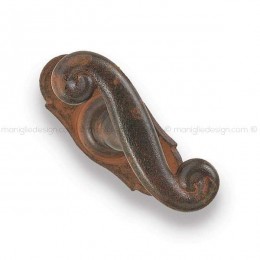 Maniglia in ferro per finestra martellina Metal Style 19096