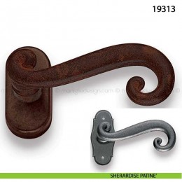 Maniglia in ferro per finestra martellina dk Metal Style 19313 2