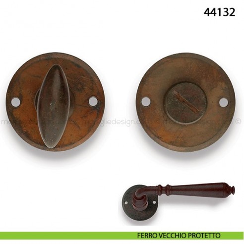 Nottolino per porta in ferro Metal Style 44132 ferro vecchio protetto