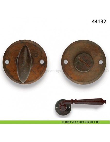Nottolino per porta in ferro Metal Style 44132 ferro vecchio protetto