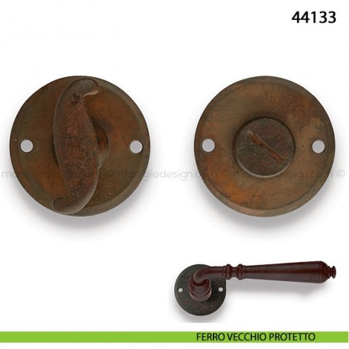 Nottolino per porta in ferro Metal Style 44133 ferro vecchio protetto