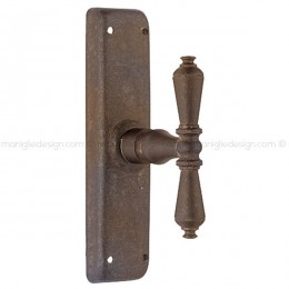 Maniglia in ferro vecchio per finestra cremonese Metal Style FE09071