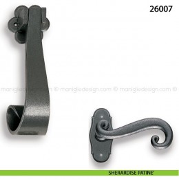 Battente in ferro per porta Metal Style 26007 misura 60x180 mm 2