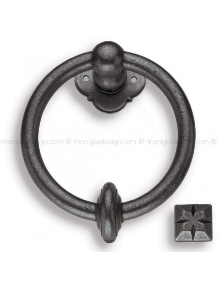 Battente in ferro per porta Metal Style 26024 misura 115x145 mm