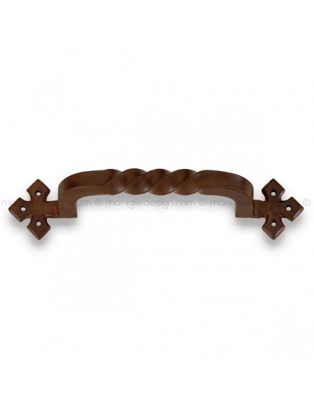 Maniglione in ferro per porta Metal Style 26029 misura 60x280 mm