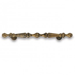 Maniglione in ottone antico per porta Metal Style 26032