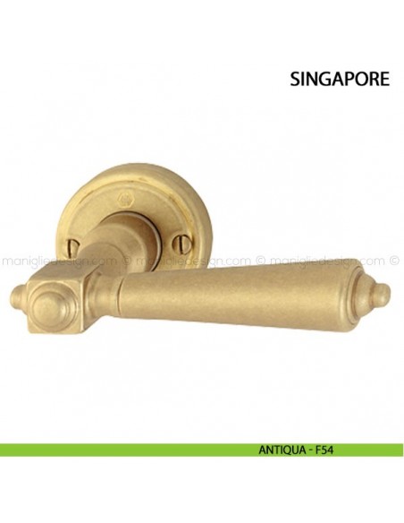 Maniglia per porta Singapore Hoppe antiqua