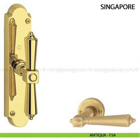 Maniglia per finestra cremonese Singapore Hoppe antiqua - F54