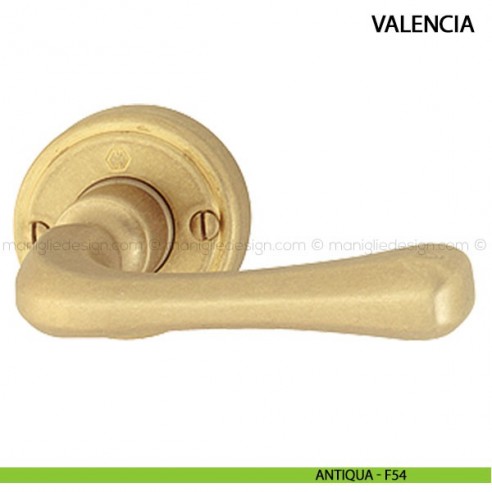 Maniglia per porta Valencia Hoppe antiqua - F54