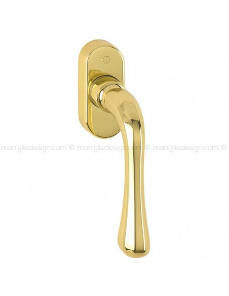 Maniglia per finestra martellina DK Valencia Hoppe