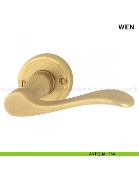 Maniglia per porta Wien Hoppe antiqua - F54