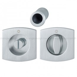 Kit per porta scorrevole nottolino e anello Hoppe M462 Spazio Kit 7