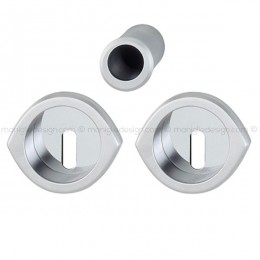 Kit per porta scorrevole con foro chiave Hoppe M425 Spazio Kit 4