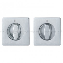 Kit per porta scorrevole quadrato nottolino con anello interno esterno Hoppe M443 Spazio Kit 10